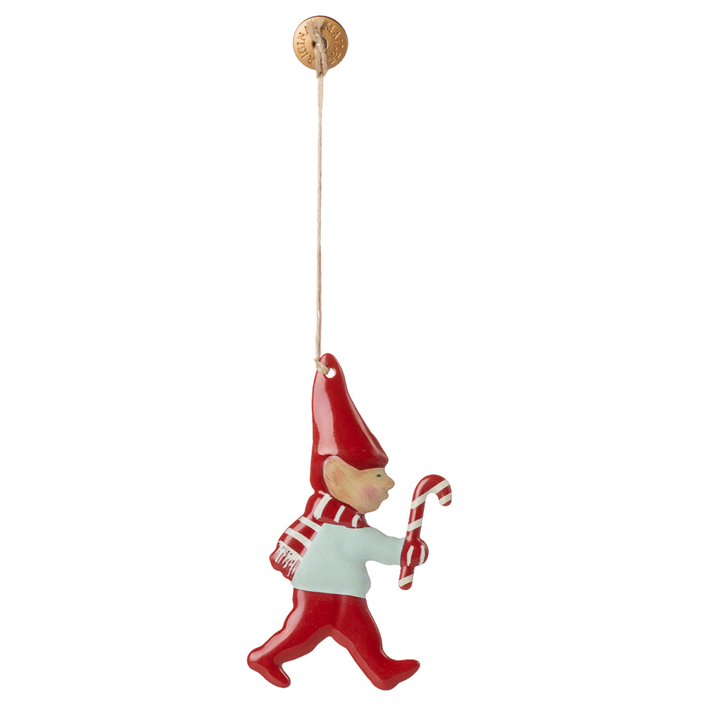 Maileg Metal ornament, Pixy - Sugar cane image 0