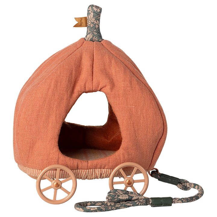 Maileg Pumpkin carriage, Mouse image 0