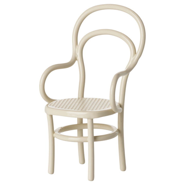 Maileg Vintage chair, Mouse - Off white image 0