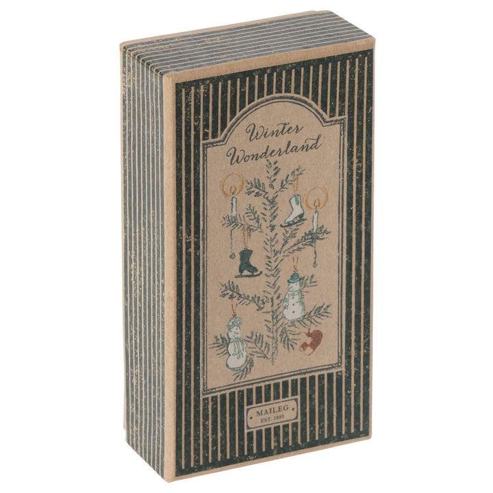 Maileg Metal Ornament Set - Winter Wonderland image 2