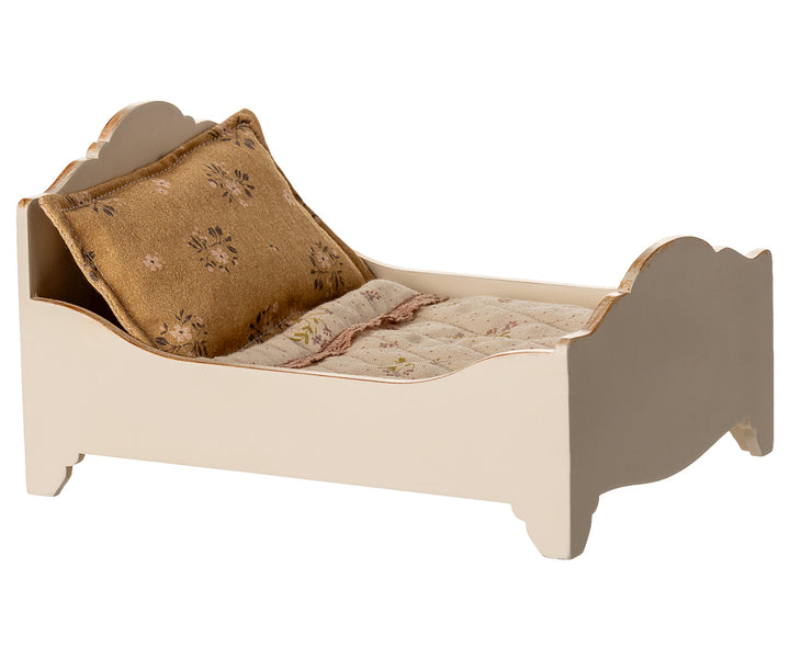Maileg Bed, Mouse - Off white image 0
