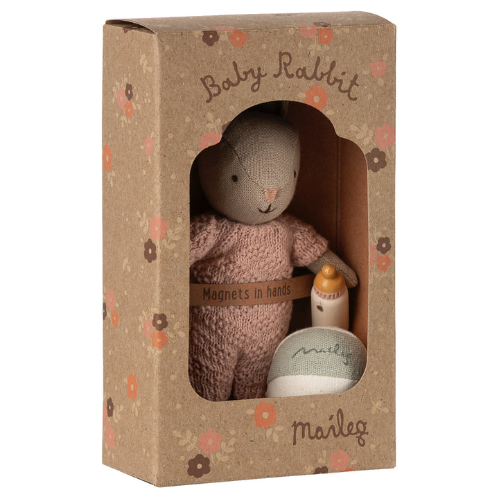 Maileg Rabbit set, - Sand - Rose image 2