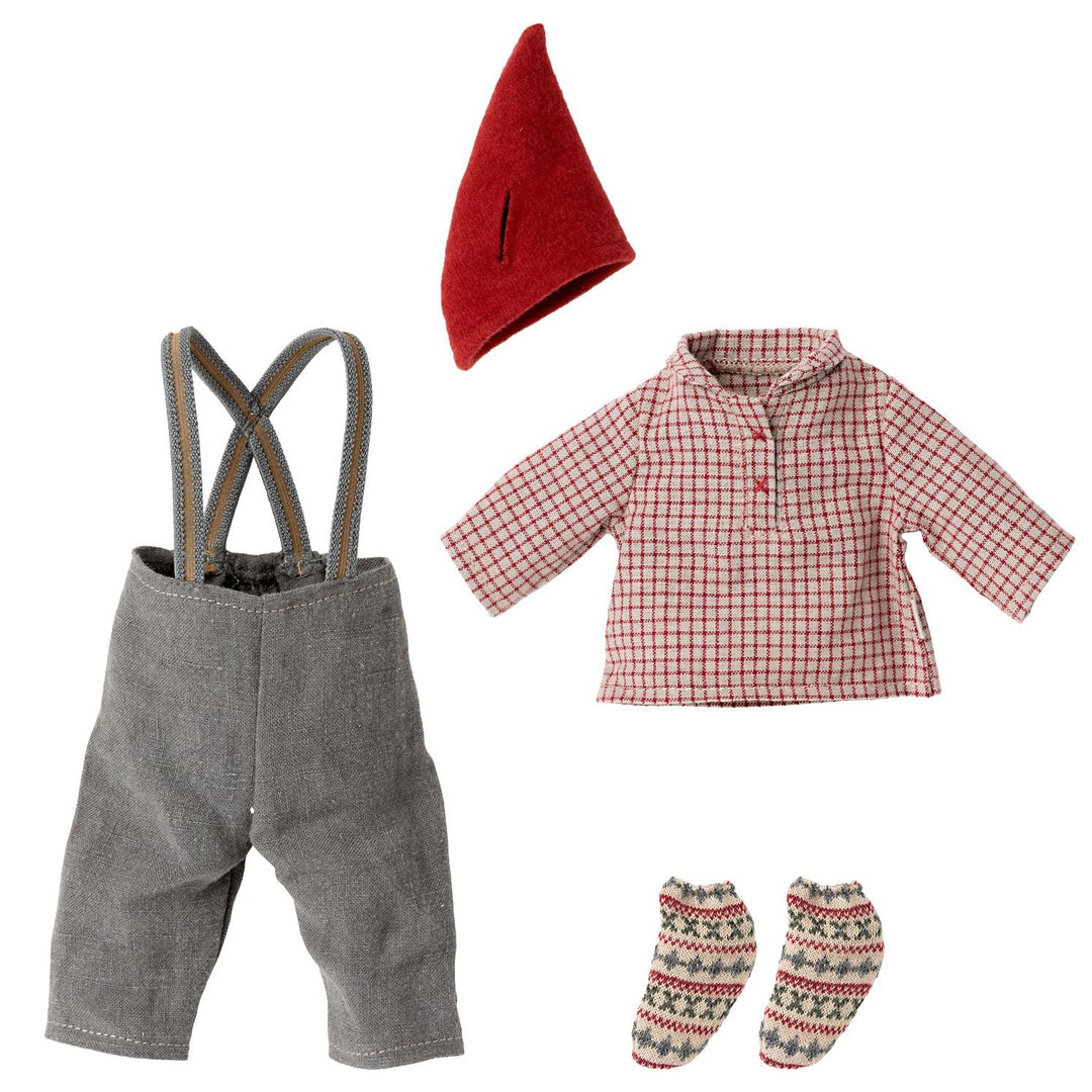 Maileg Christmas Clothes, Medium Mouse - Boy image 0