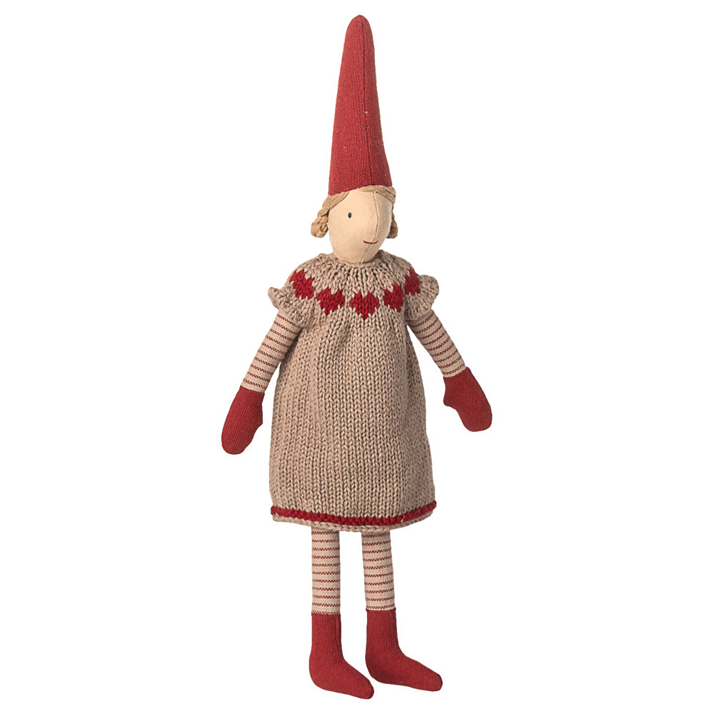 Maileg Pixy, Size 2 - Girl - Knitted dress image 0
