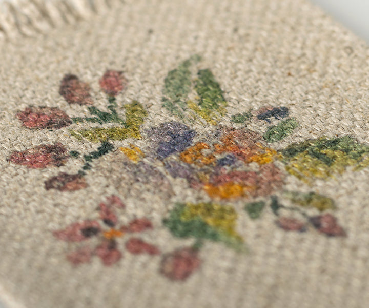 Maileg Rug, Flowers - Small image 1