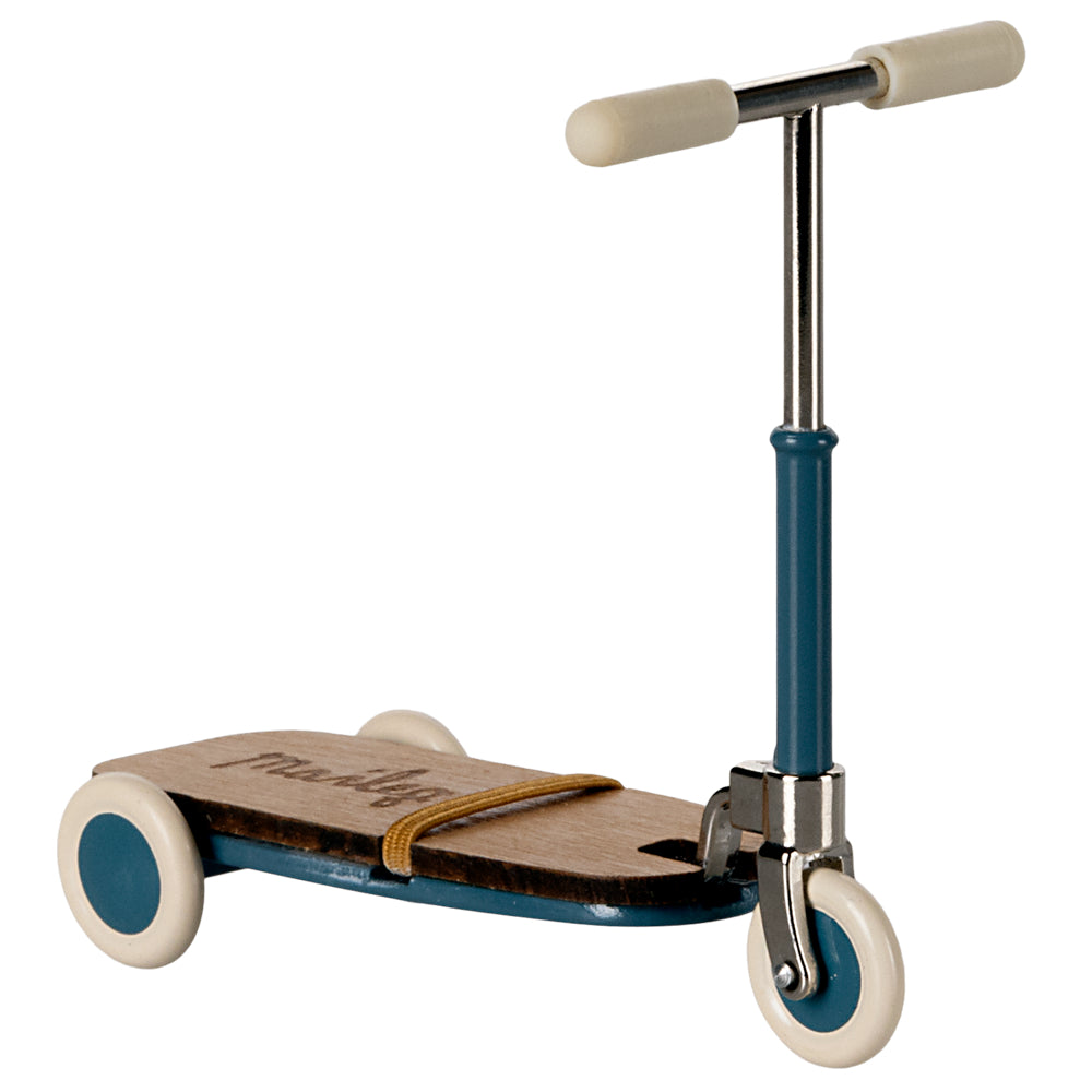 Maileg Kick Board, Mouse - Blue image 0