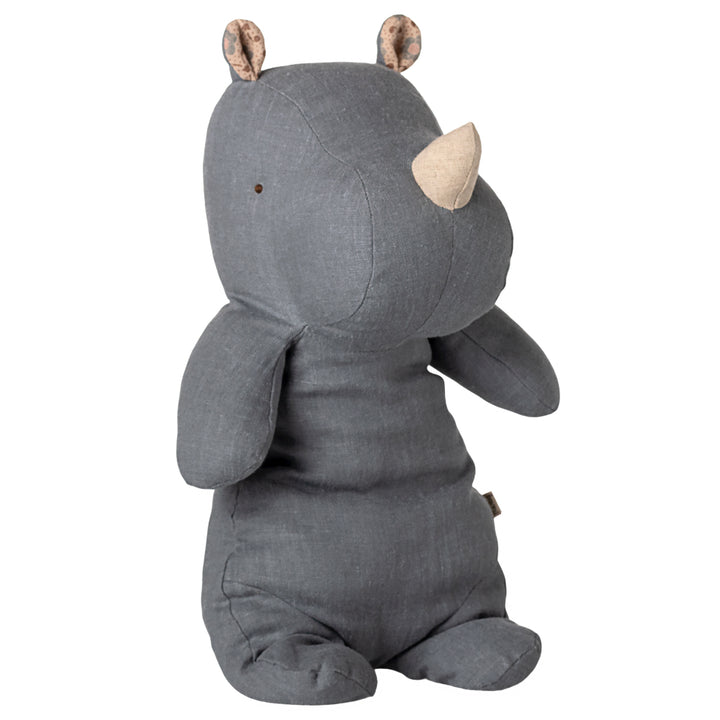 Maileg Safari friends, Rhino, Medium - Dusty blue image 0