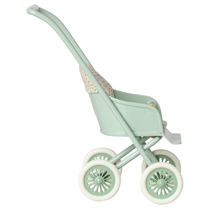Maileg Stroller, Micro - Mint image 1