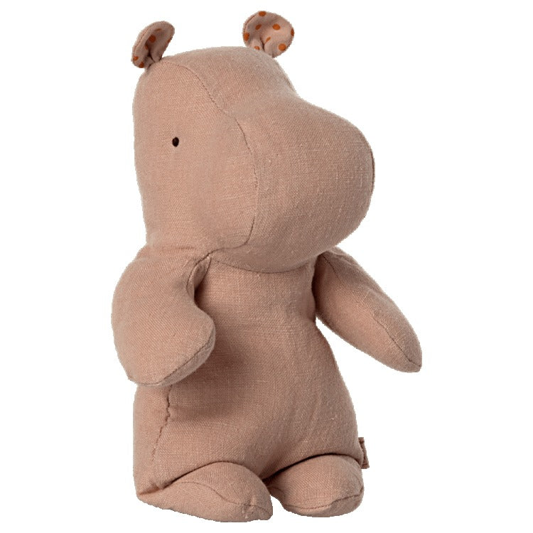 Maileg Small Hippo - Misty Rose image 0