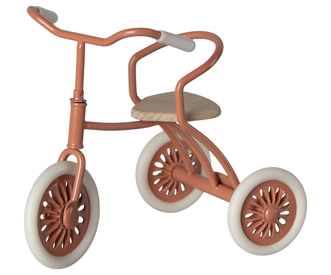 Maileg Abri à Tricycle, Mouse - Coral image 0