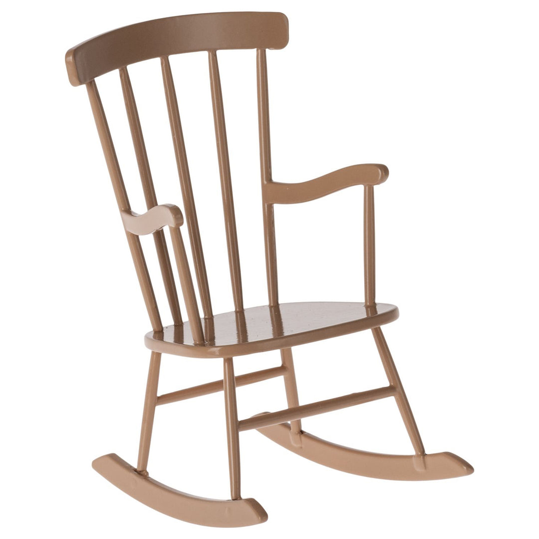 Maileg Rocking Chair, Miniature - Dark Powder image 0