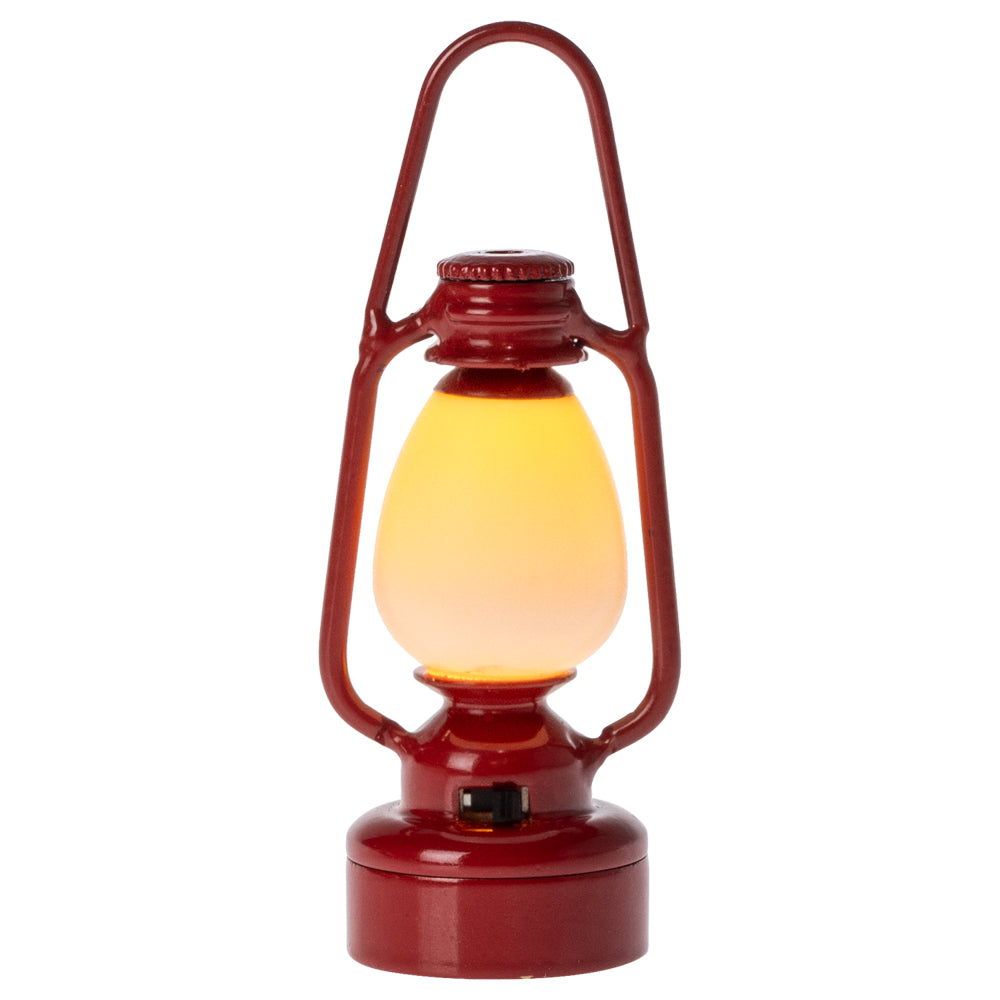 Maileg Vintage Lantern, Mouse - Red image 0