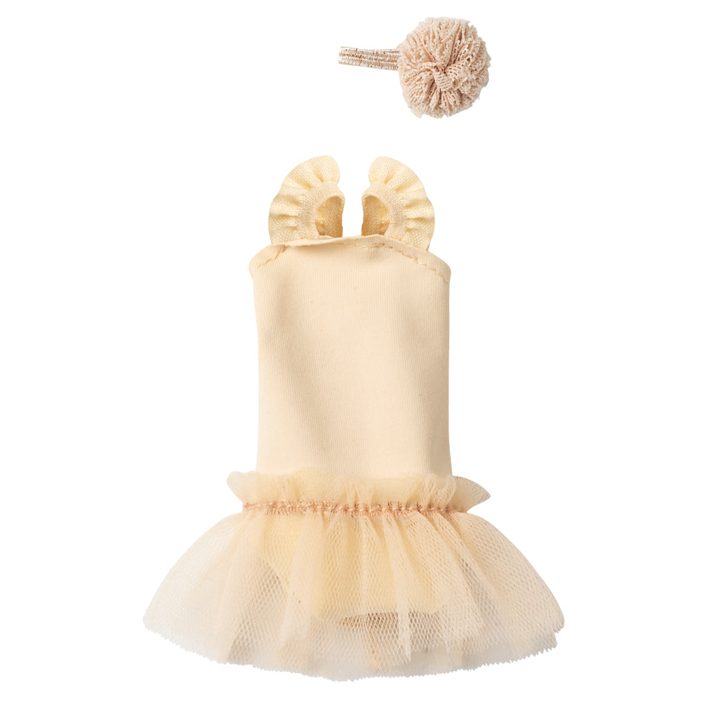 Maileg Ballet suit and skirt cream, Size 1 image 0