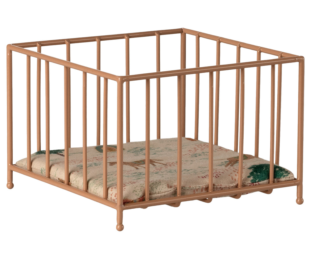 Maileg Playpen, Micro - Dark powder image 0
