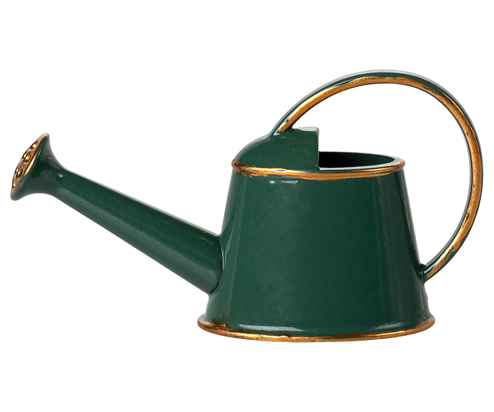 Maileg Watering Can, Mouse - Dark Green image 1
