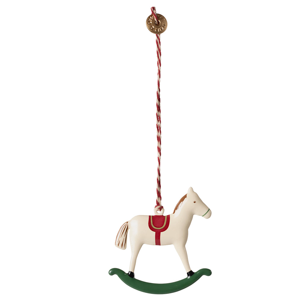 Maileg Metal Ornament, Rocking Horse image 0