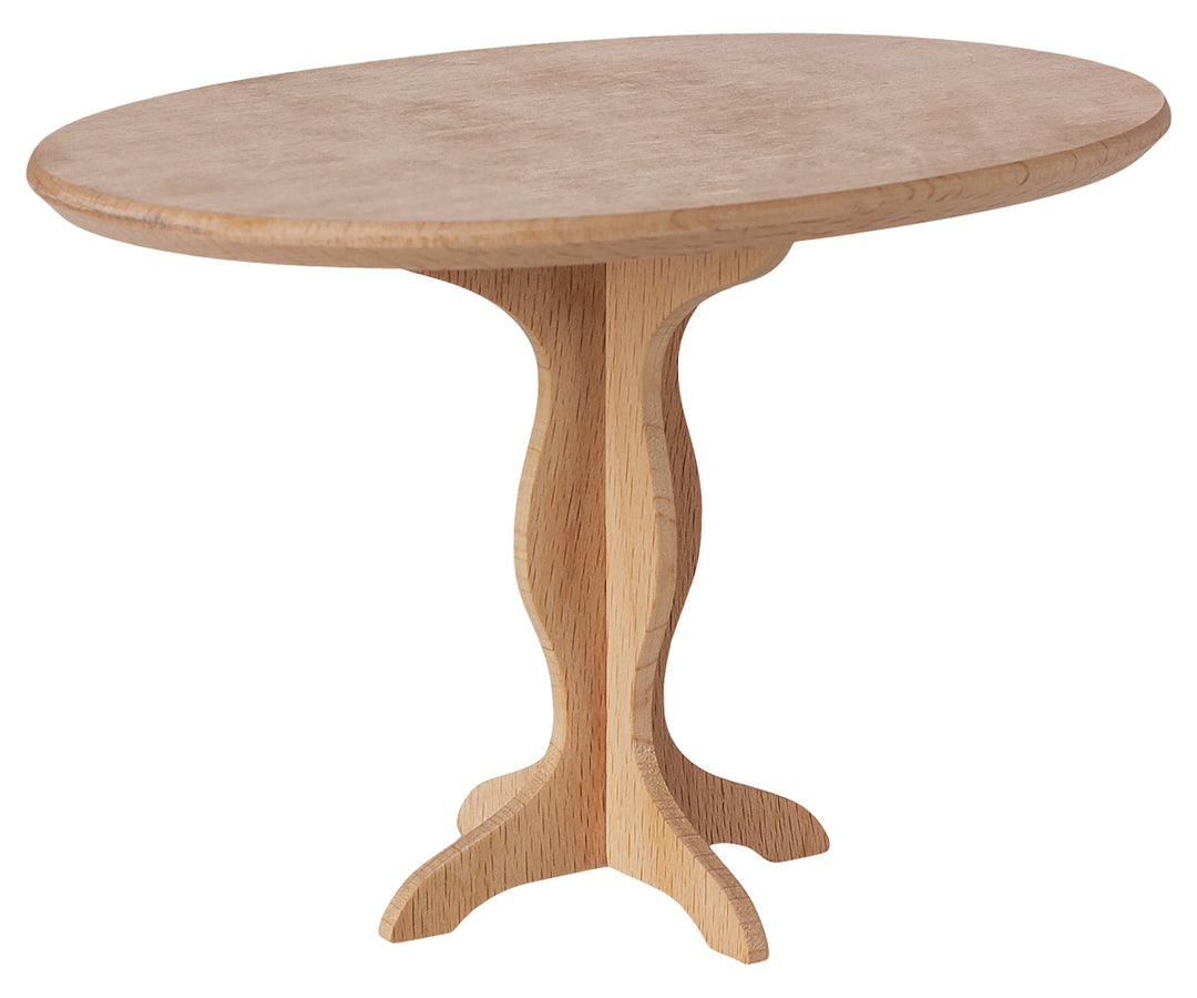 Maileg Oval table, Mini - Nature image 2