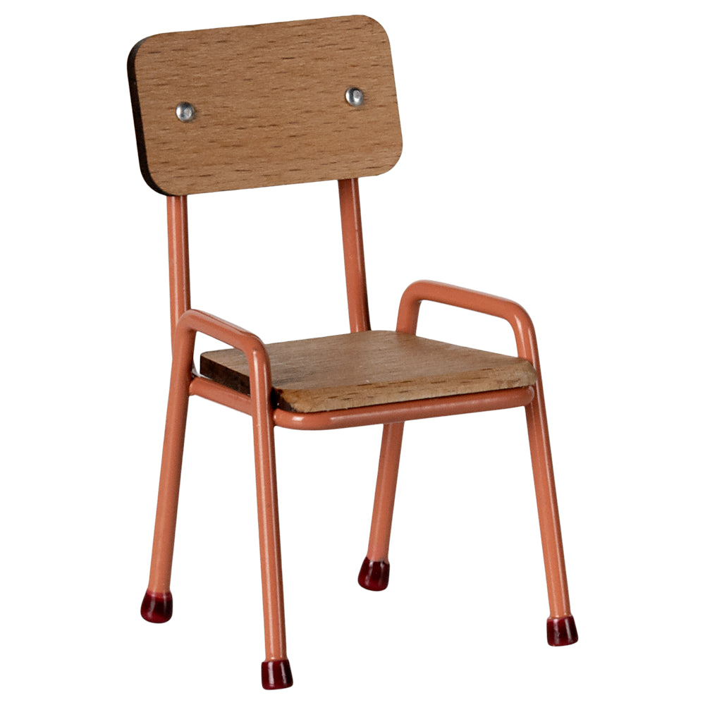 Maileg Chair, Mouse - Coral image 0