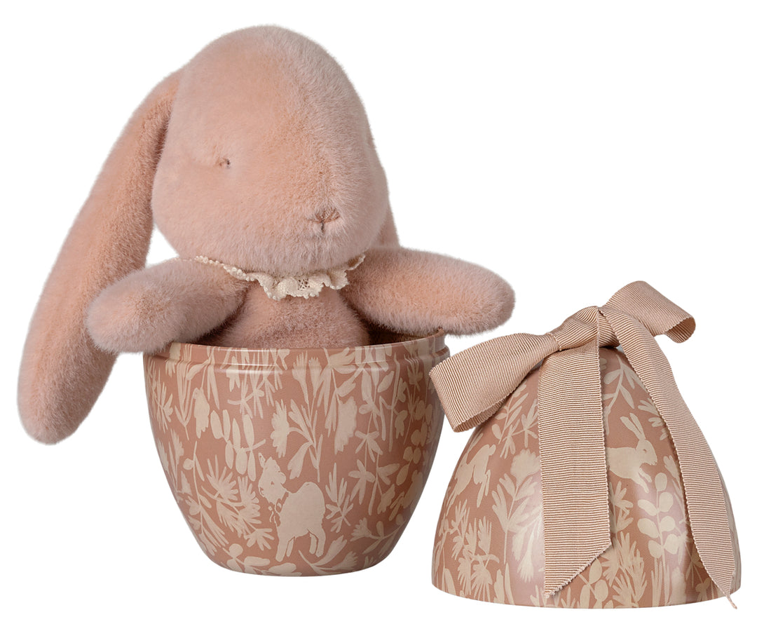 Maileg Easter egg with bunny - Powder image 0