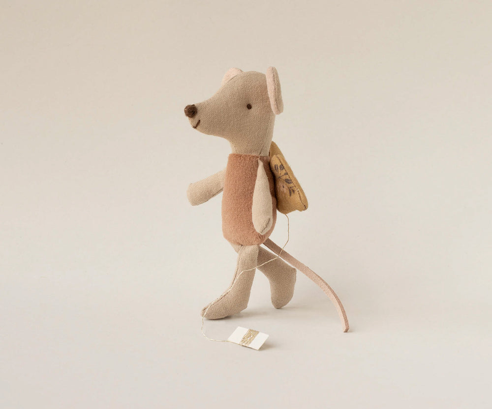 Maileg Fairy Mouse, Little - Powder image 1