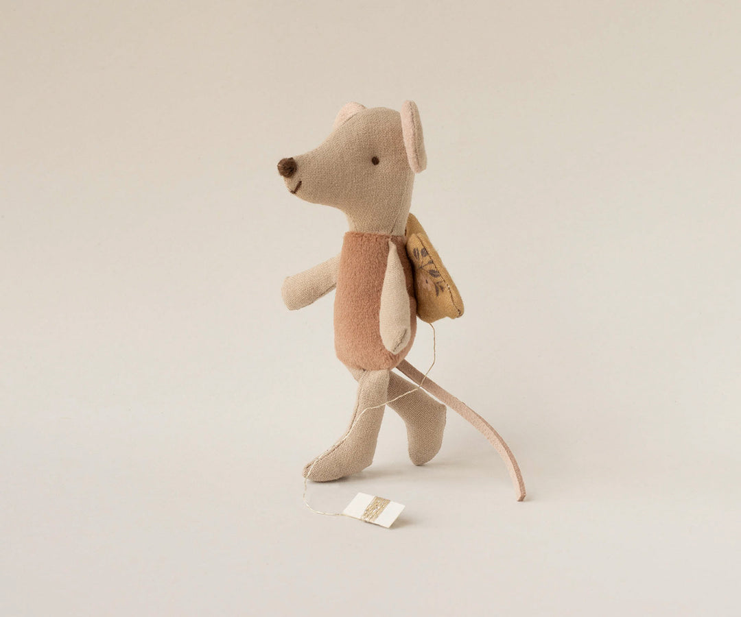 Maileg Fairy Mouse, Little - Powder image 1