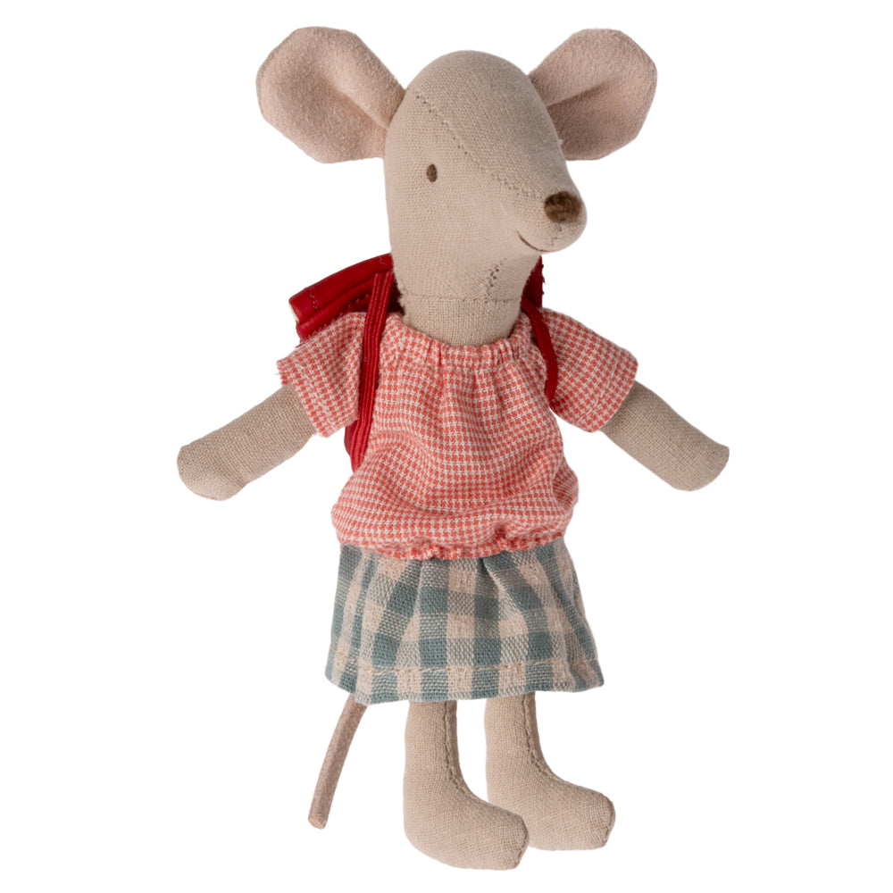 Maileg Tricycle Mouse - Big Sister - Red image 0