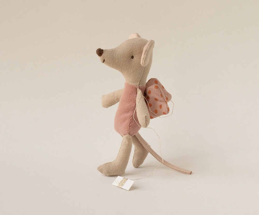 Maileg Fairy Mouse, Little - Rose image 1