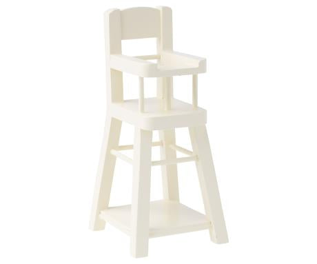 Maileg Micro High Chair Off-White image 0
