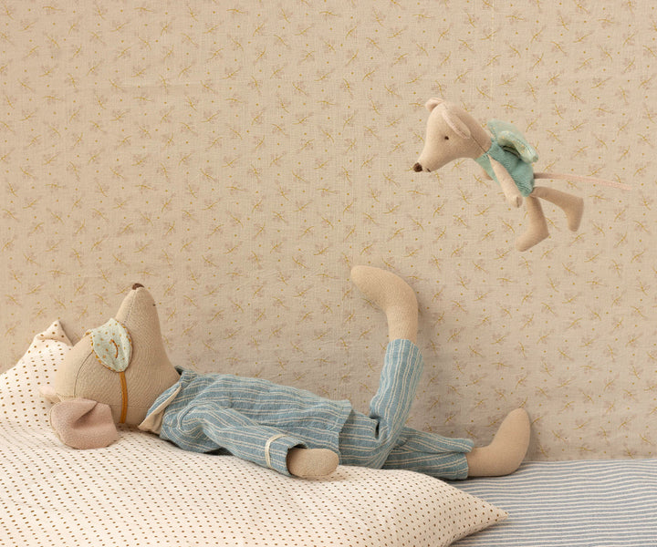 Maileg Fairy Mouse, Little - Mint image 2