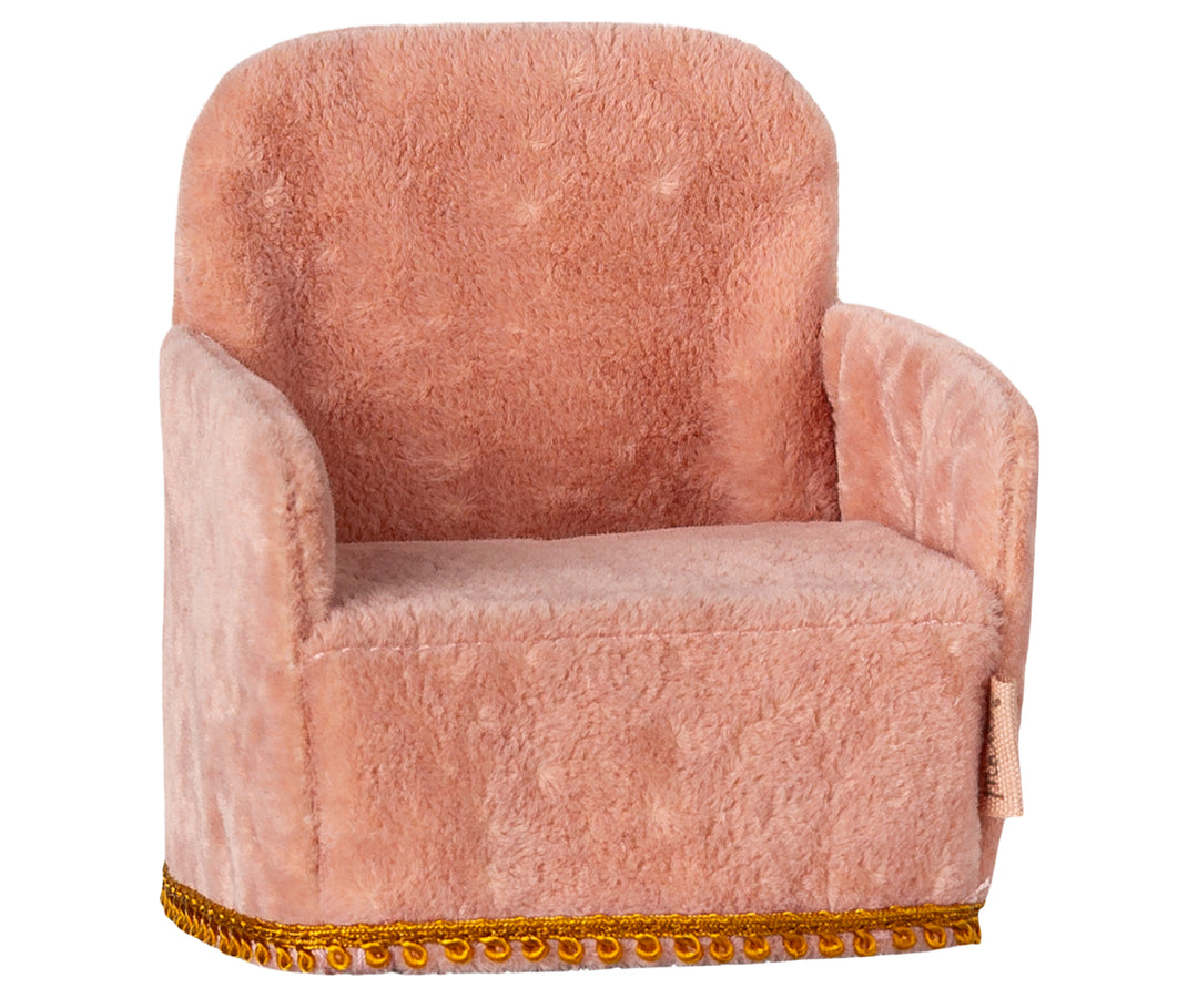 Maileg Folding Chair, Mouse - Rose image 0