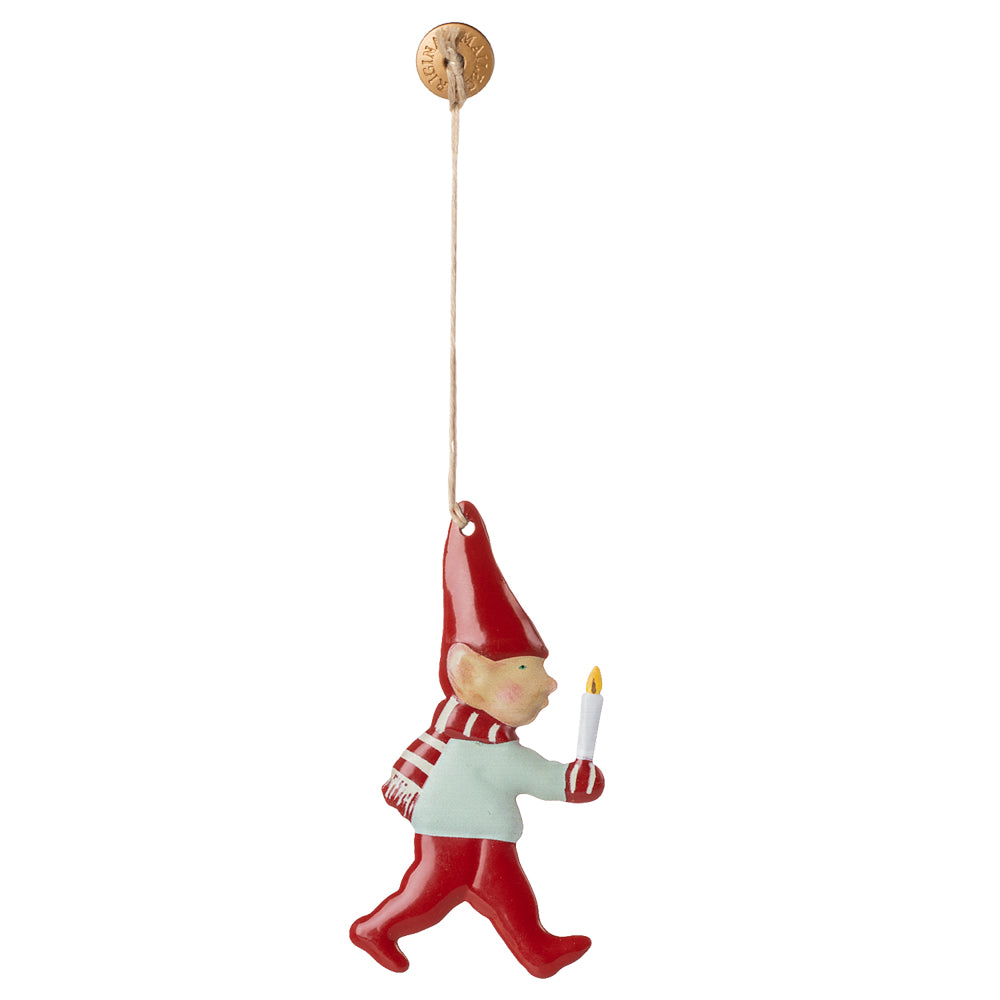 Maileg Metal ornament, Pixy - Candle light image 0