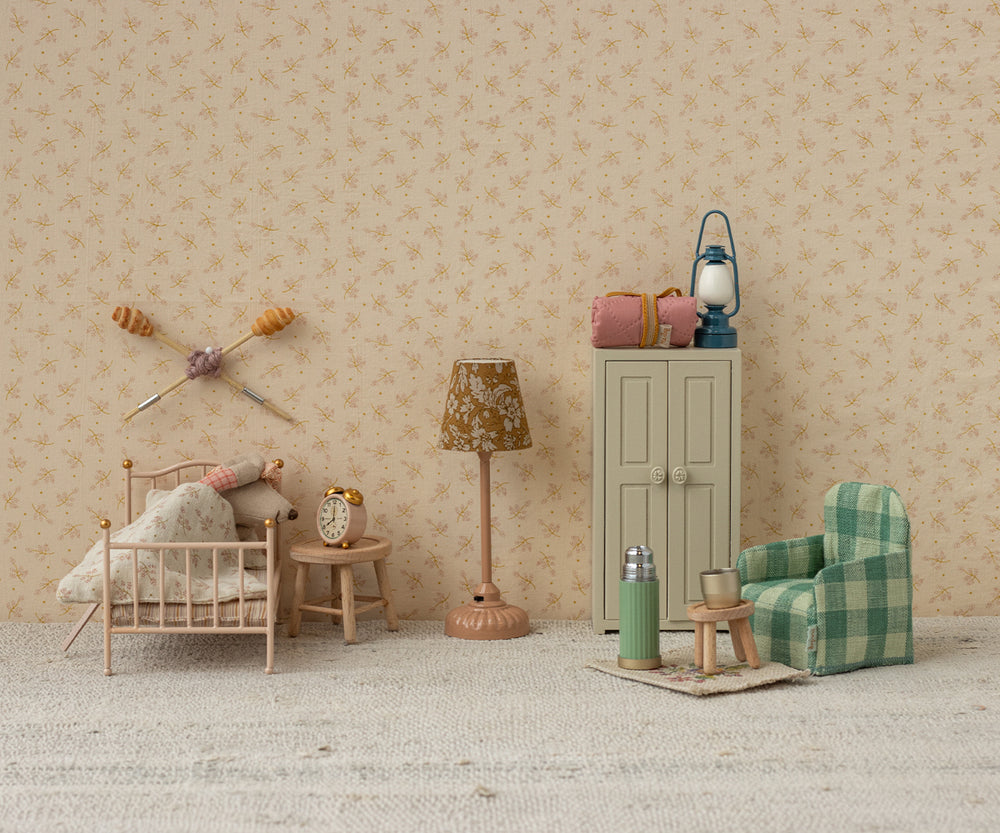 Maileg Vintage Lantern, Mouse - Blue image 1