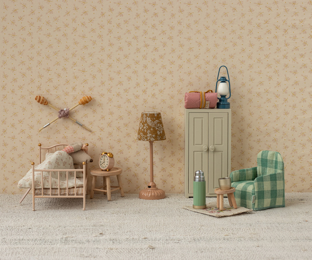 Maileg Vintage Lantern, Mouse - Blue image 1