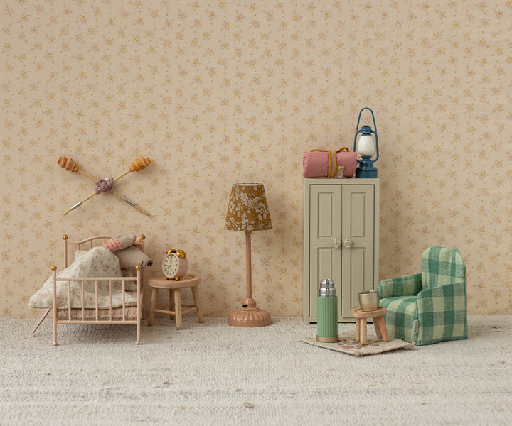 Maileg Vintage Lantern, Mouse - Blue image 1