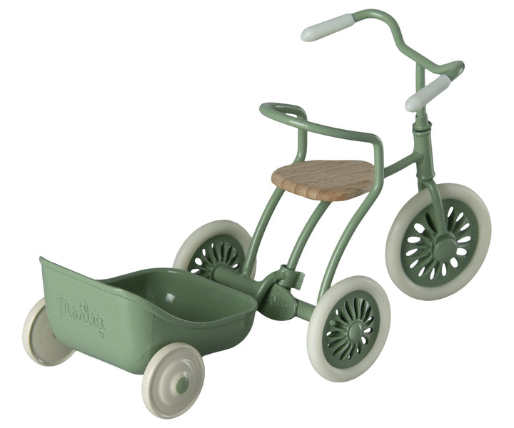 Maileg Tricycle Hanger, Mouse - Green image 1