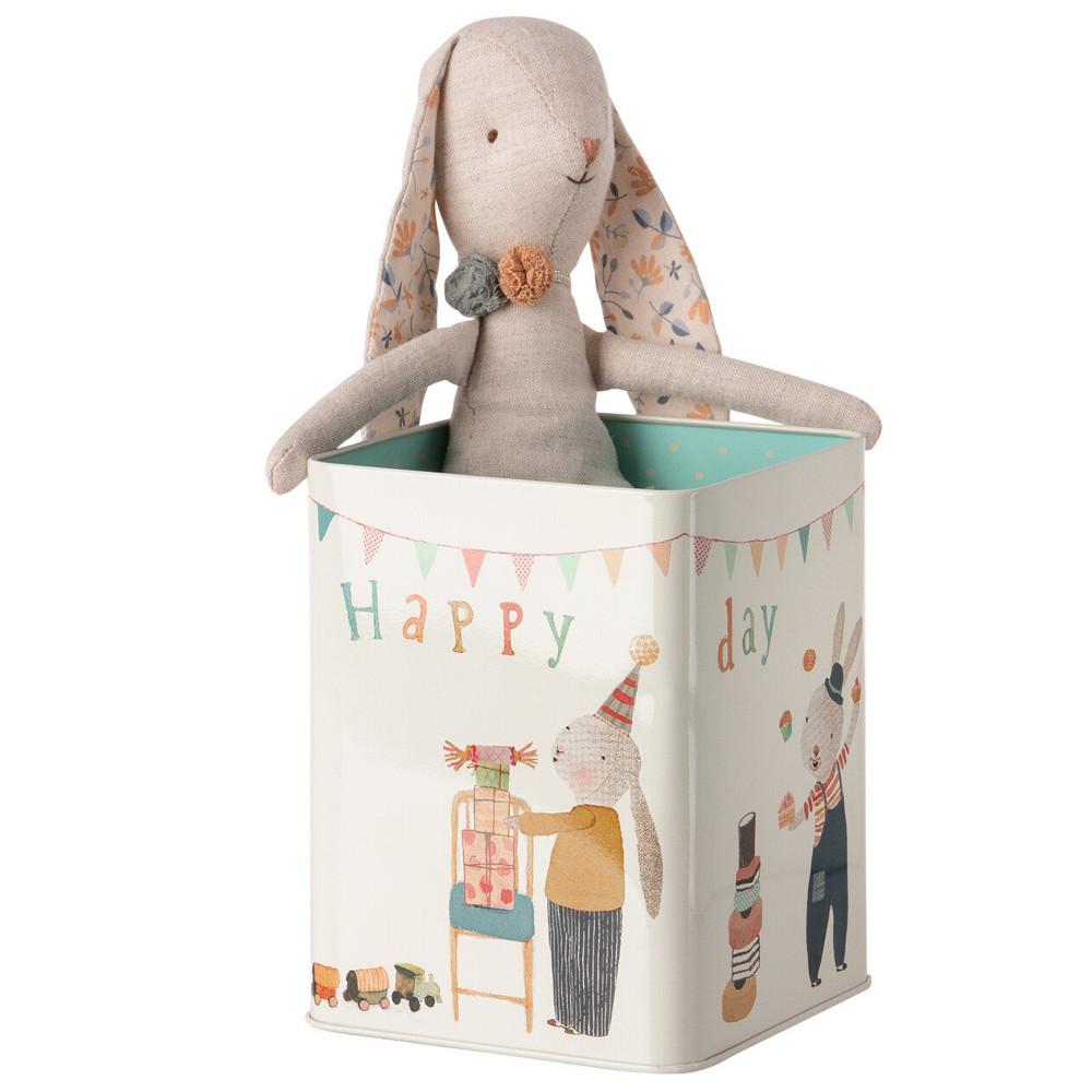 Maileg  Happy Day Bunny in Tin image 5