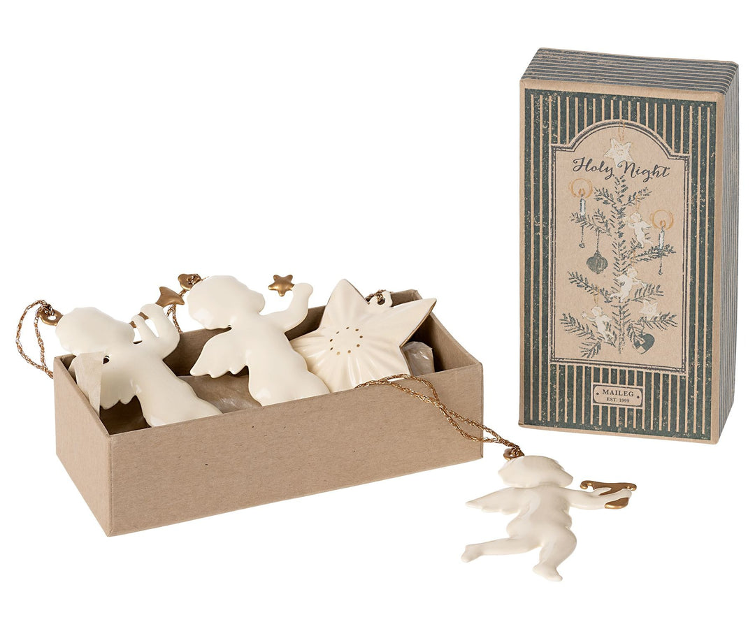 Maileg Metal Ornament Set - Holy Night image 1