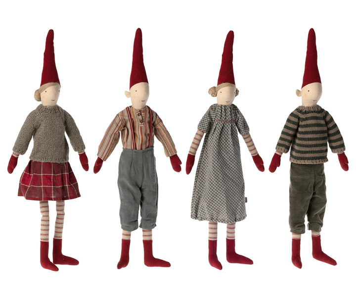Maileg Pixy Size 3, Boy, Overall image 1