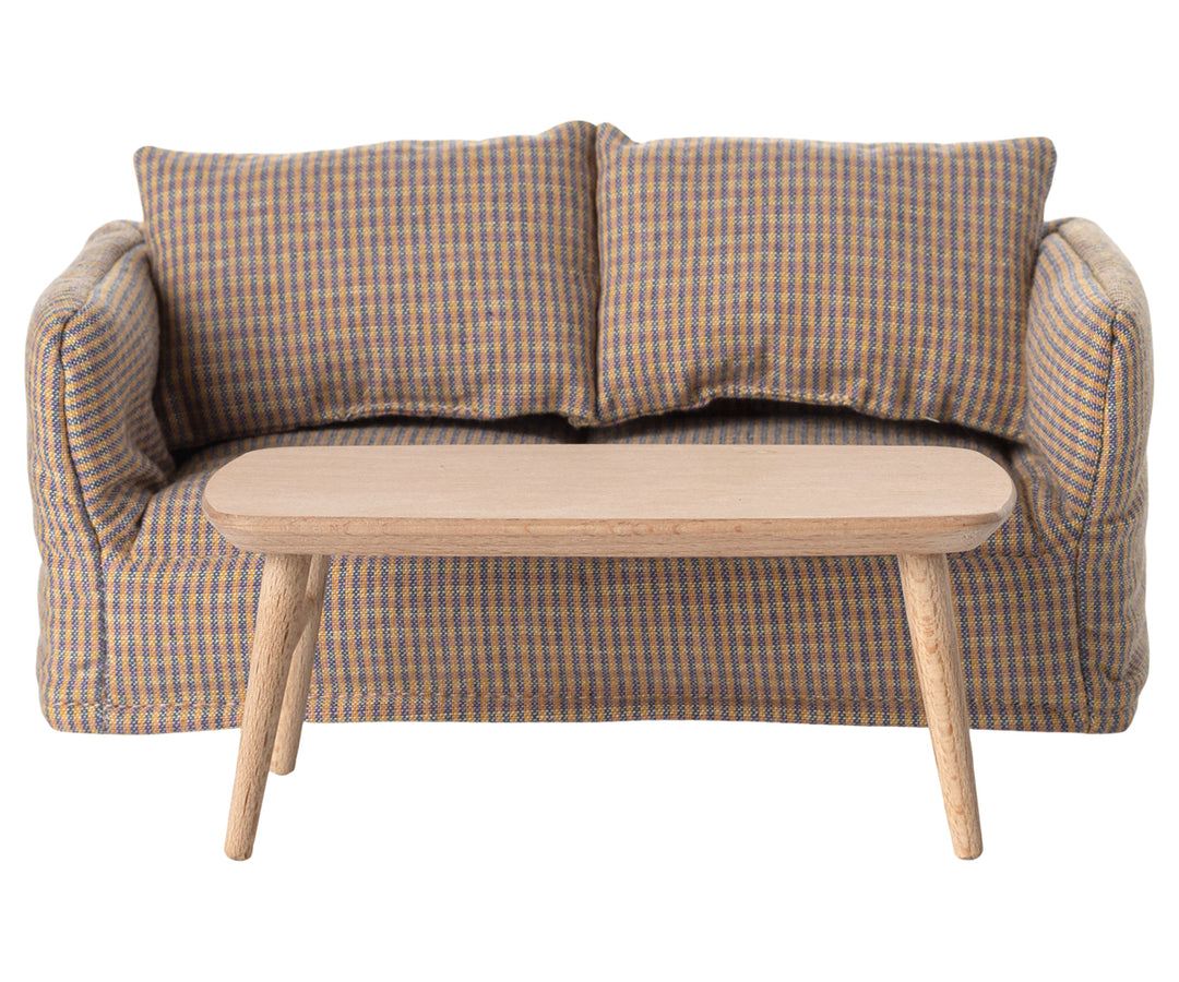 Maileg Coffee table, Mouse - Nature image 1