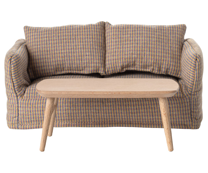 Maileg Coffee table, Mouse - Nature image 1