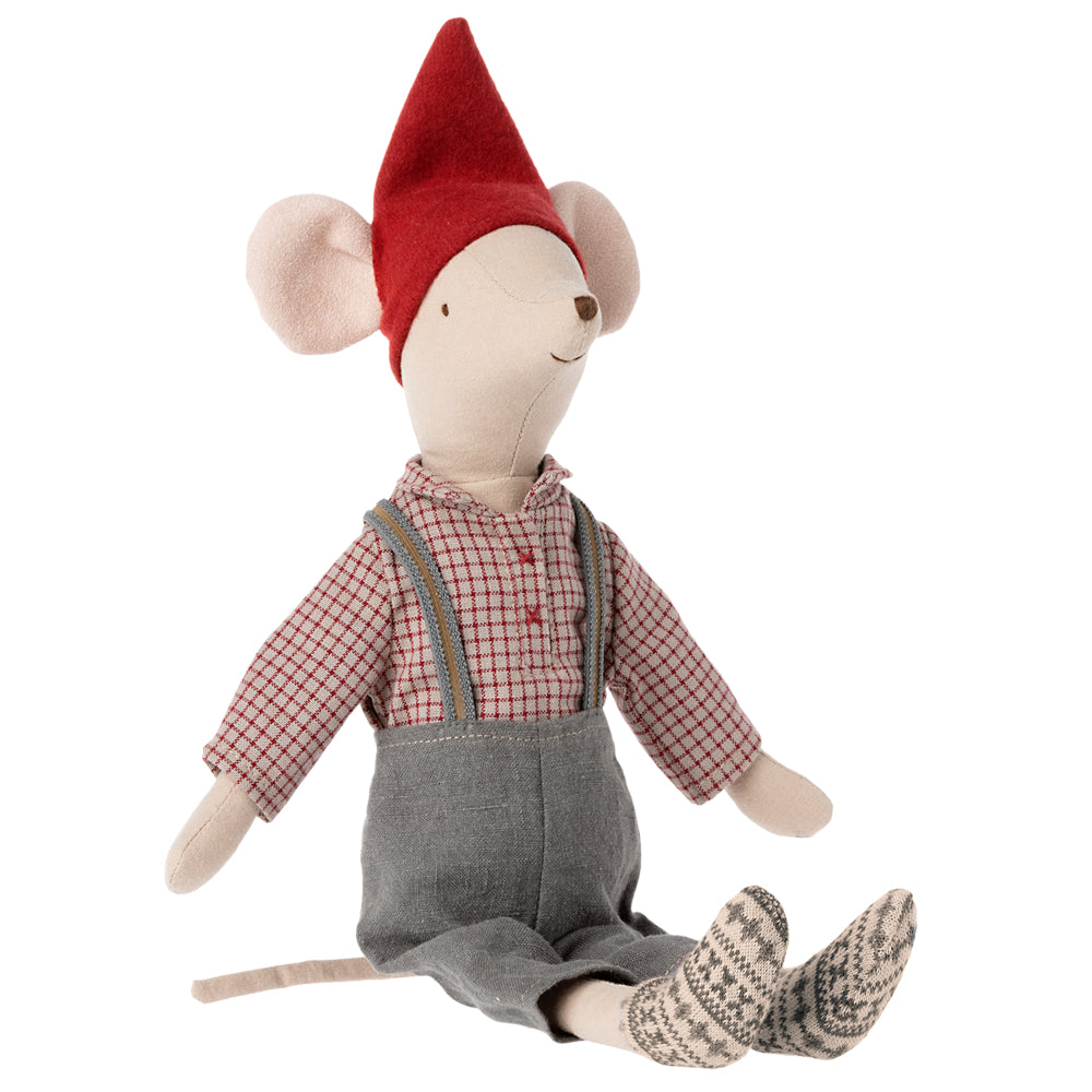 Maileg Christmas Mouse, Medium - Boy image 1