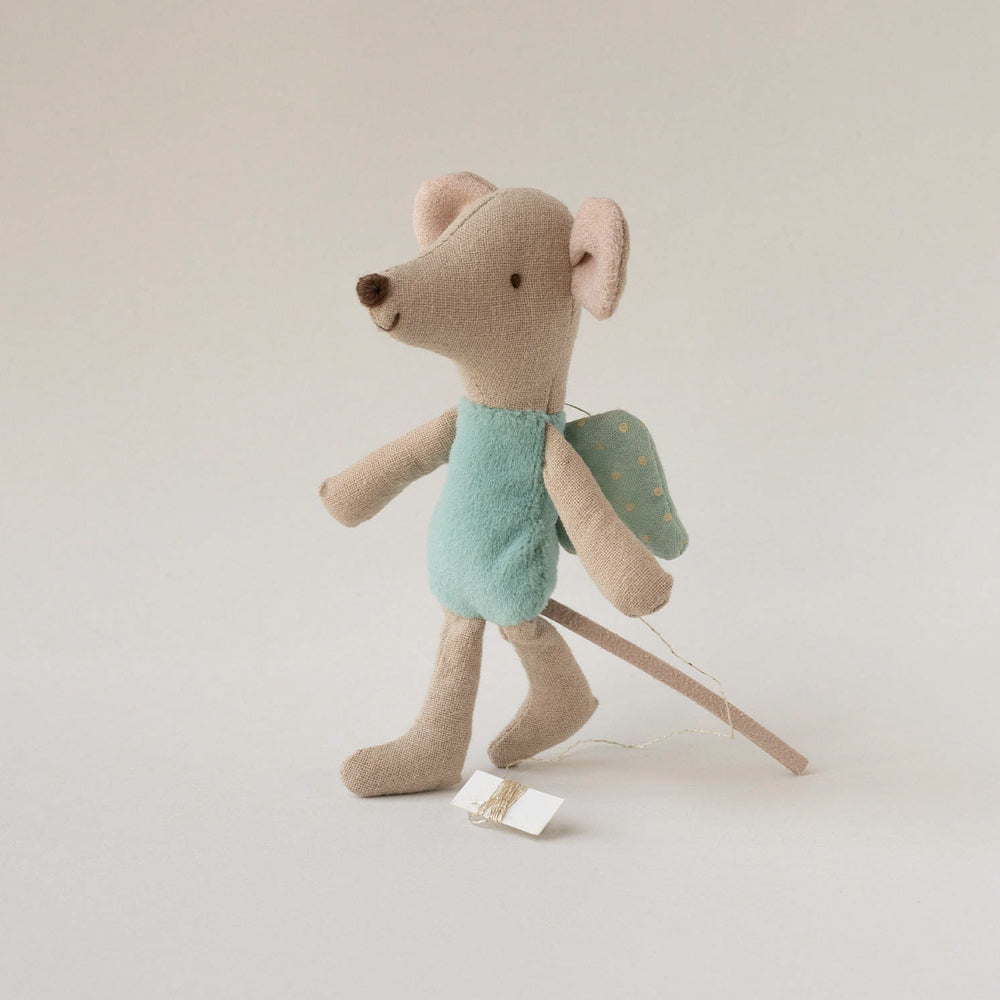 Maileg Fairy Mouse, Little - Mint image 1