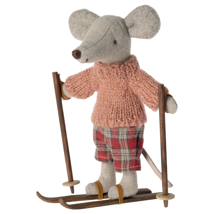 Maileg Ski &amp; Poles, Big Brother/Sister image 1