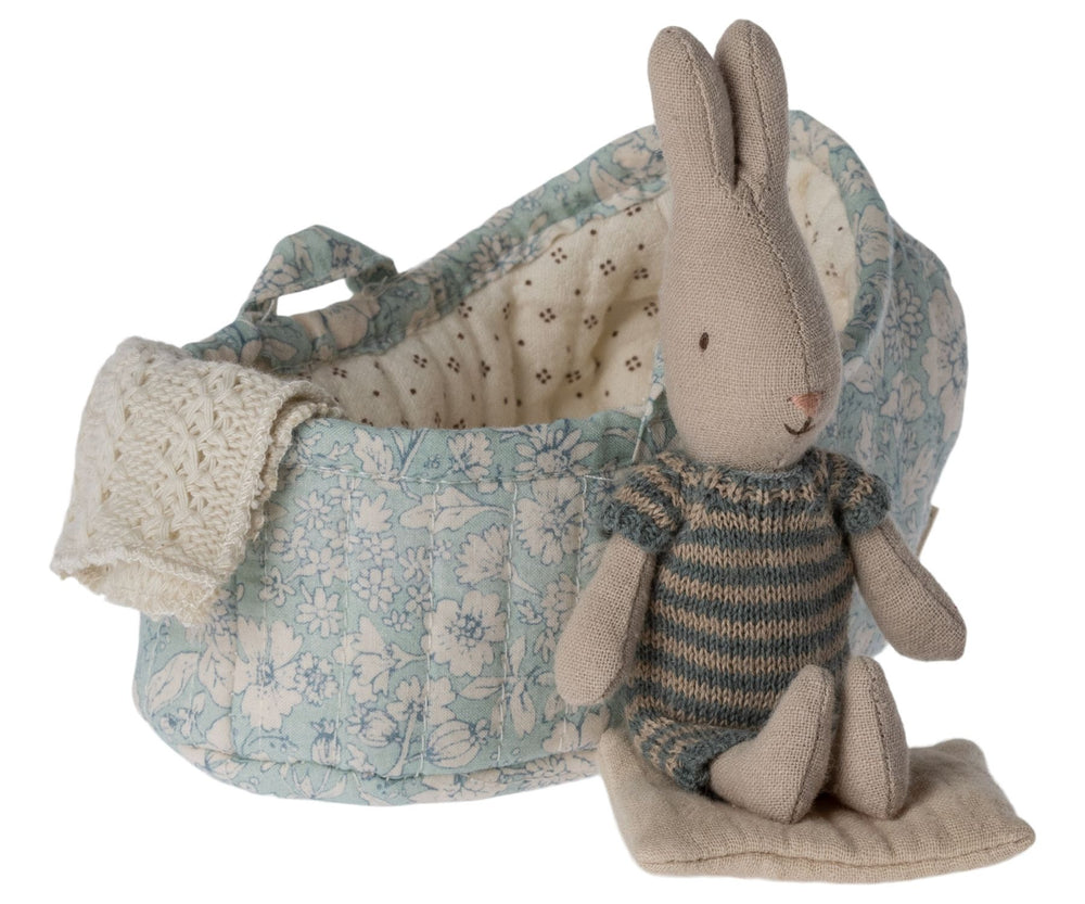 Maileg Rabbit in Carry Cot, Micro image 1