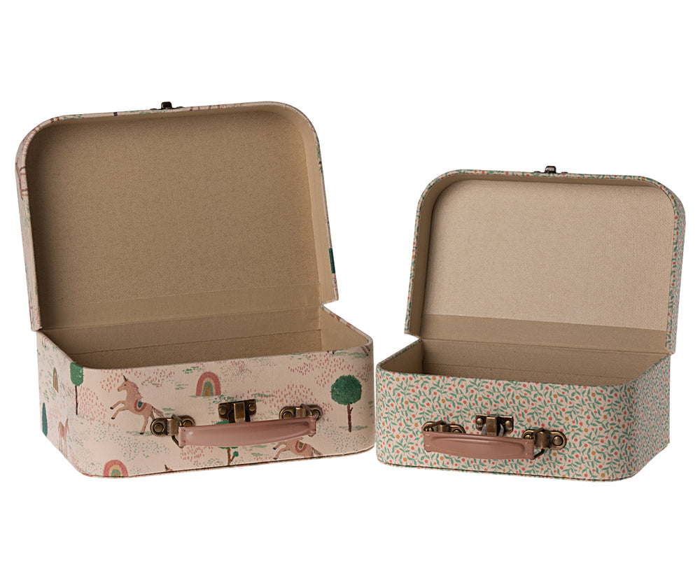 Maileg Suitcases with Fabric - Sold Separately image 1