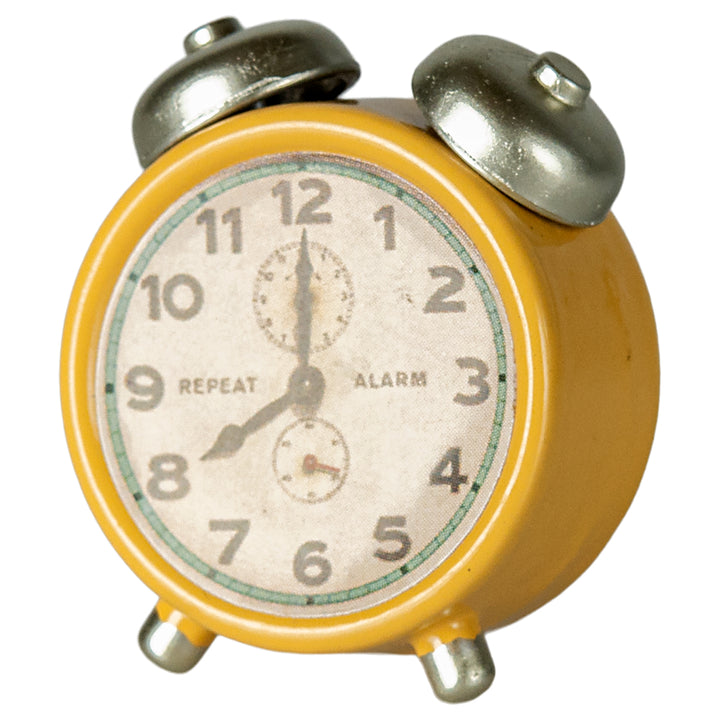 Maileg Alarm Clock, Mouse - Yellow image 2
