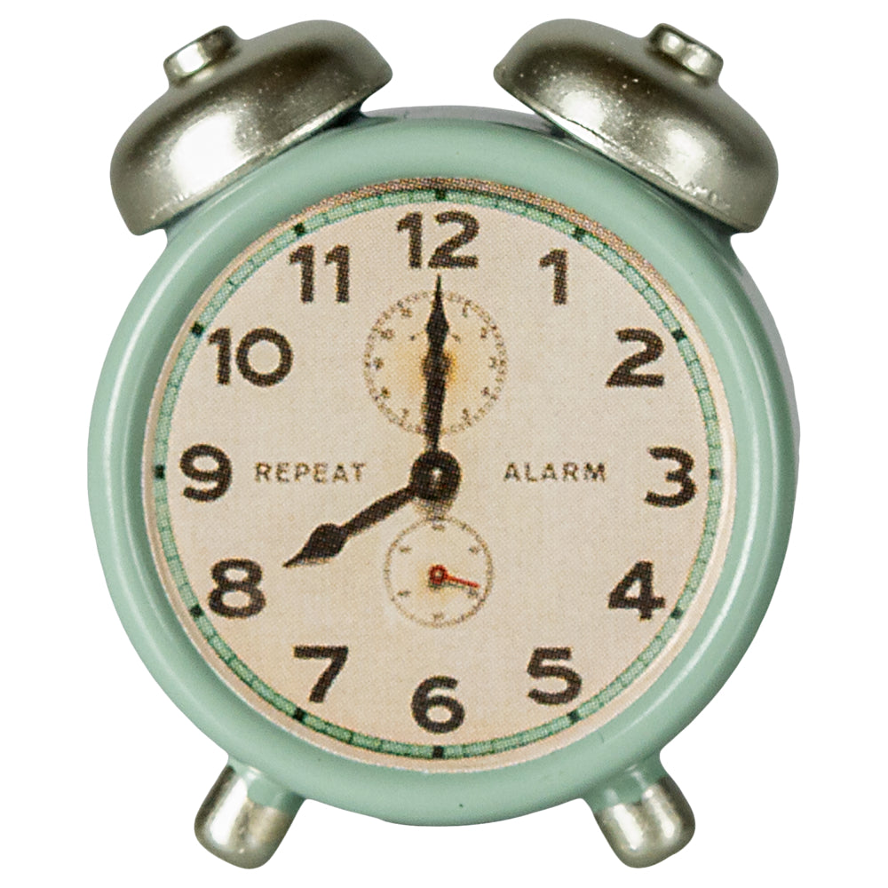 Maileg Alarm Clock, Mouse - Mint image 0