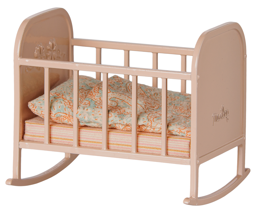 Maileg Cradle, My - Light rose