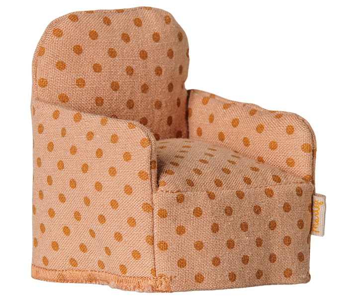 Maileg Folding Chair, Mouse - Dots