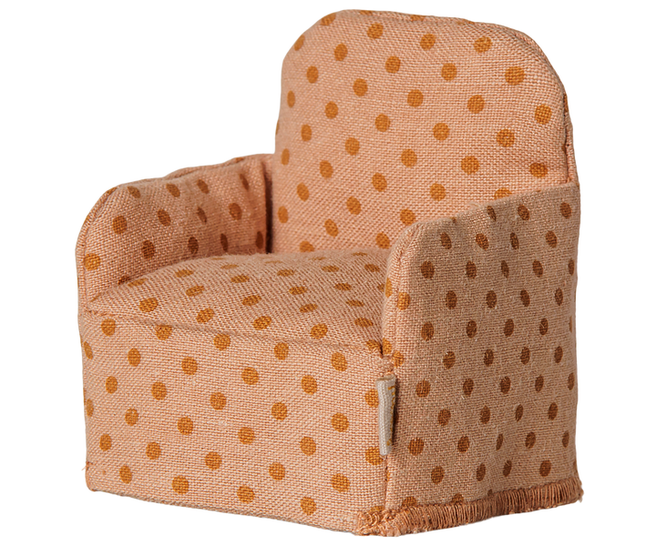 Maileg Folding Chair, Mouse - Dots